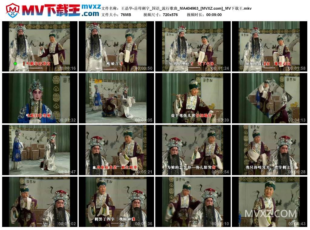 王晶华-岳母刺字_国语_流行歌曲_MA404963